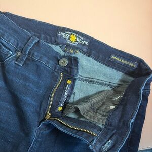 Lucky Brand Brooke Legging Jeans Size 6/28 Skinny Dark Wash Mid Rise Stretch